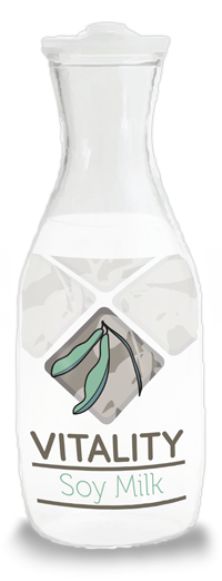 soymilk package mockup